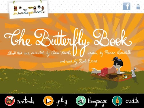 Android application The Butterfly book screenshort