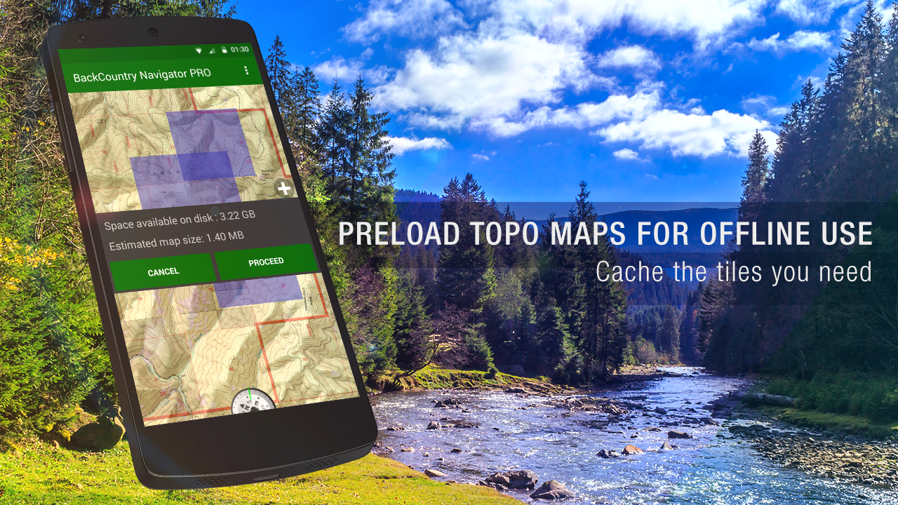 BackCountry Navigator TOPO GPS - screenshot