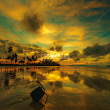 Golden Hour's Sunset by Jali Razali -  