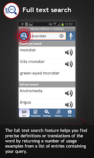 Merriam-Webster's Collegiate - screenshot thumbnail