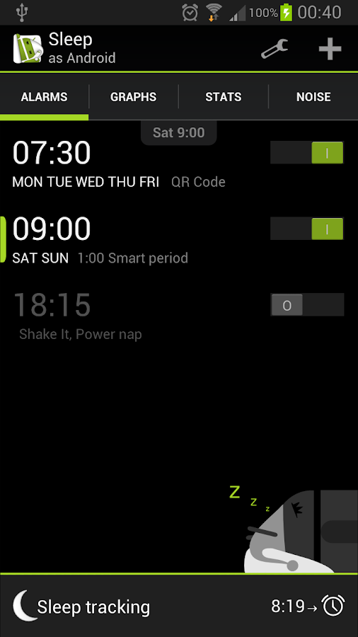 sleep as android wear os