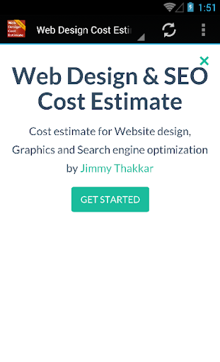 Web Design Cost Estimate