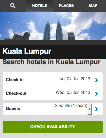 Kuala Lumpur Hotels Booking