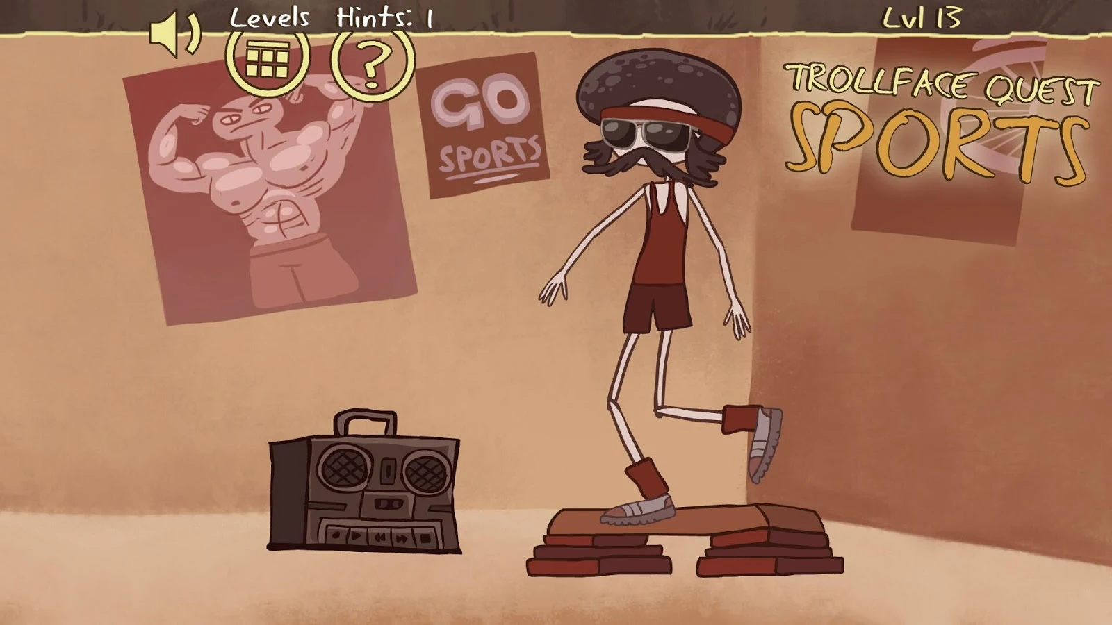   Troll face Quest Sports puzzle- tangkapan layar 