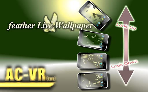 AC-VR feather Live Wallpaper