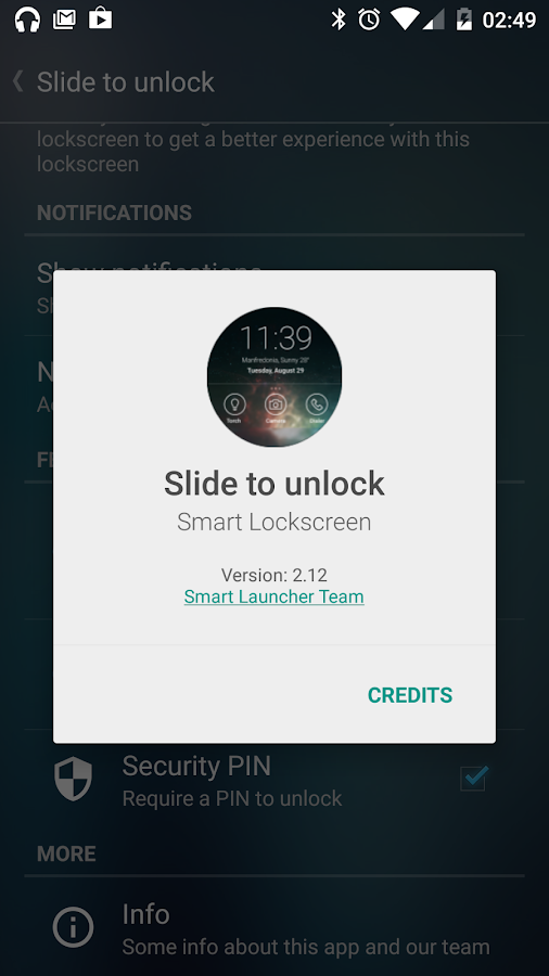    Slide to unlock- screenshot  