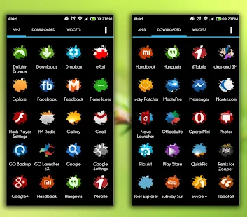 SPLASH ICONS APEX/NOVA/ADW - screenshot thumbnail