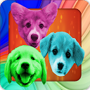 Match 3 Puppy Puzzle Game mobile app icon