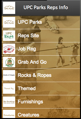 UPC Parks App