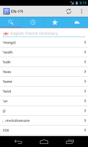 French-English Dictionary