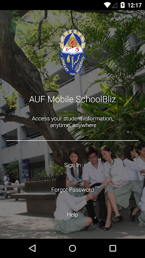 AUF Mobile SchoolBliz