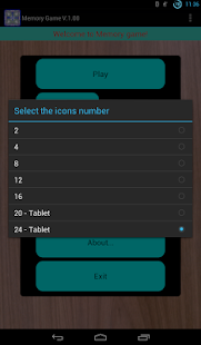 Memory game Screenshots 1