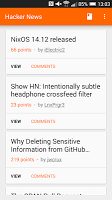 Hacker News Reader APK 屏幕截图图片 #1