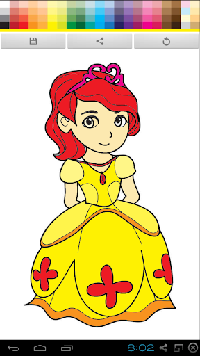 Princess Coloring Book