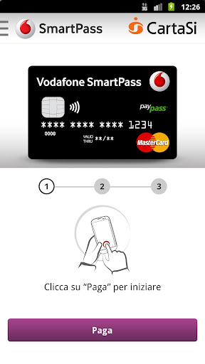 Vodafone SmartPass NFC