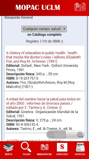 【免費教育App】Biblioteca UCLM-APP點子