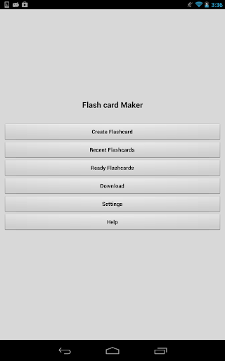 Flash Card Maker