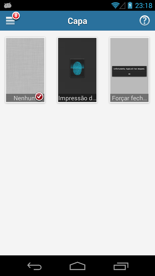 Bloqueio(AppLock) - screenshot