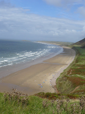 Plage de Rhossili, Gower