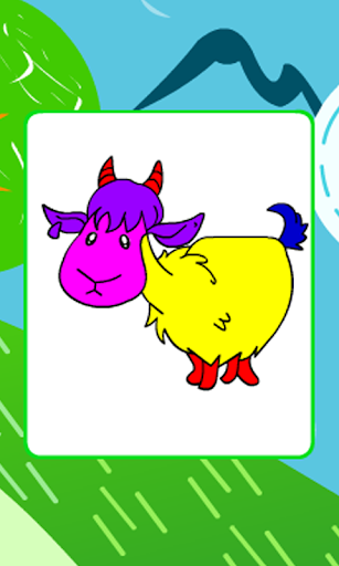 Coloring Game-Goats Kids