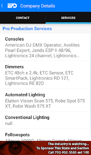 The Event Production Directory Screenshots 3