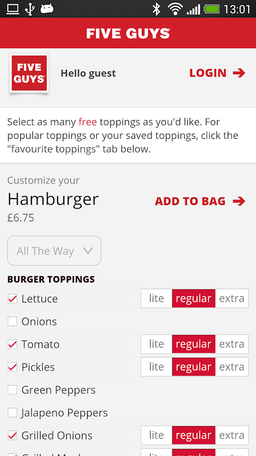 Five Guys UK Android Apps on Google Play