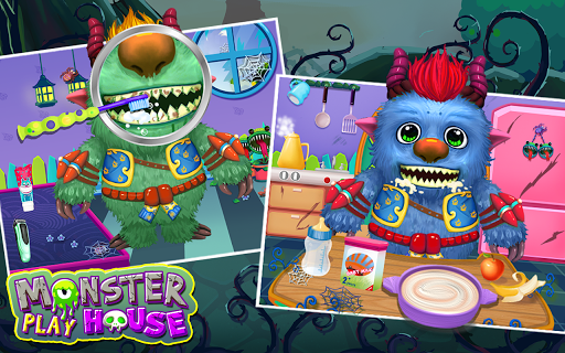 【免費教育App】Little Monster Play House-APP點子