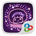 Bling Bling Mocmoc GO Theme mobile app icon