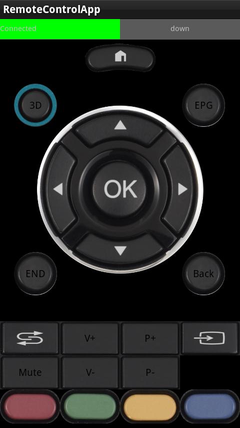 Android application Sharp Remote screenshort