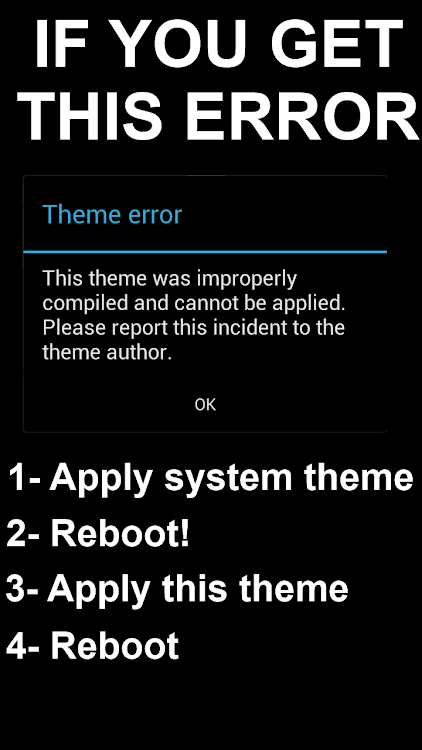 Black Infinitum Theme - Free - 4.4.4 - (Android)