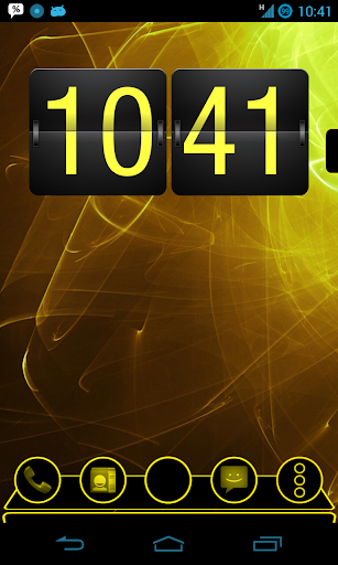 HoloYellow Next Launcher Theme