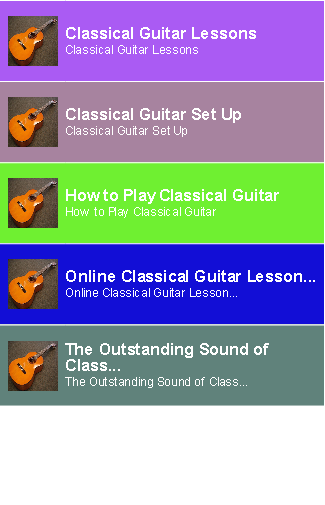 【免費書籍App】Classical Guitar Tipss-APP點子