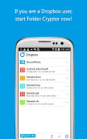 Folder Cryptor for Dropbox APK スクリーンショット画像 #6