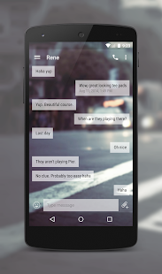 EvolveSMS Minml Clear Variant Screenshots 2