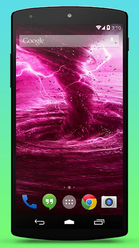 【免費個人化App】Pink Tornado Live Wallpaper-APP點子