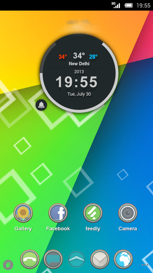 Android application Jelly Bean 4.3 Parallax LWP screenshort
