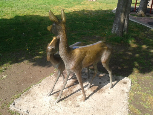 Deer and Fawn Monument
