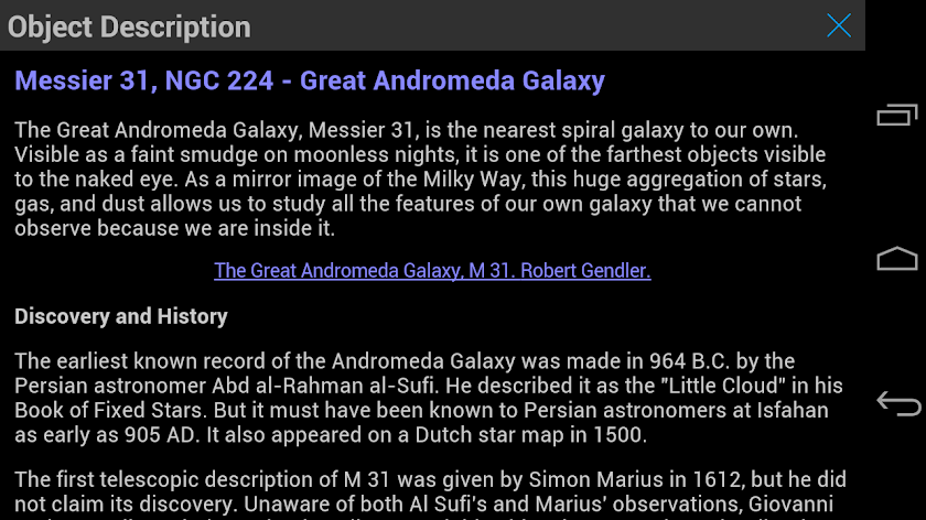 SkySafari 4: Astronomy &amp; Space Screen 3