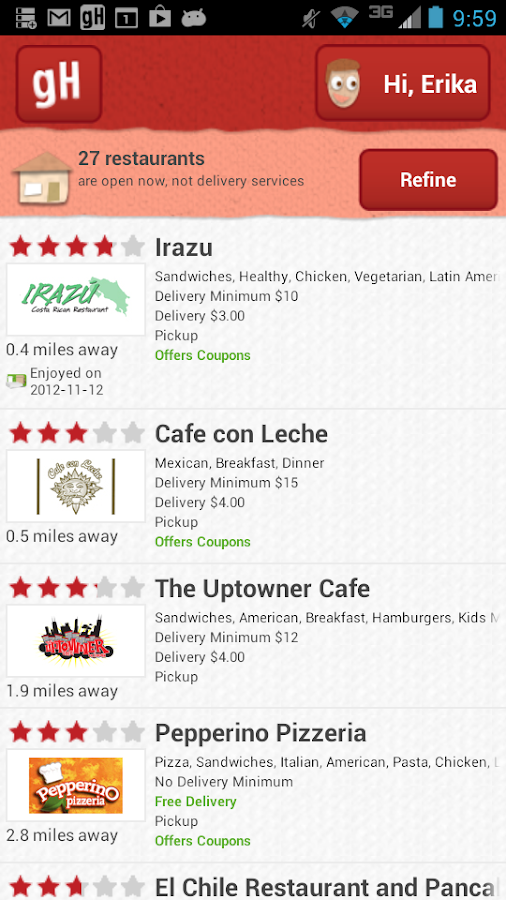 GrubHub Food Delivery/Takeout Android Apps on Google Play