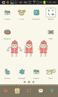 knit man go launcher theme Screenshots 1