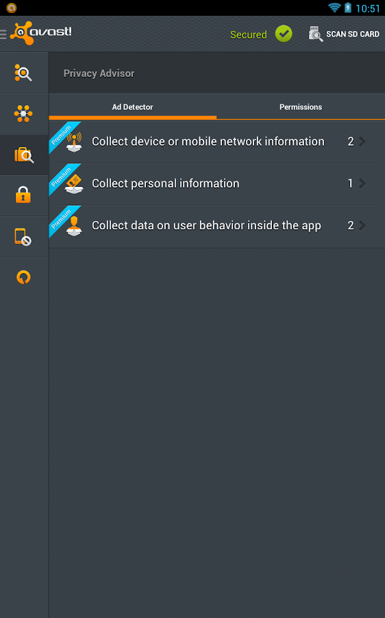 Mobile Security & Antivirus - screenshot