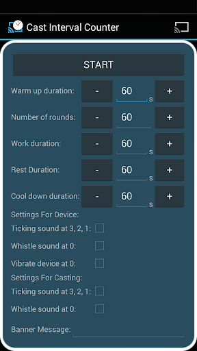 Cast Interval Counter