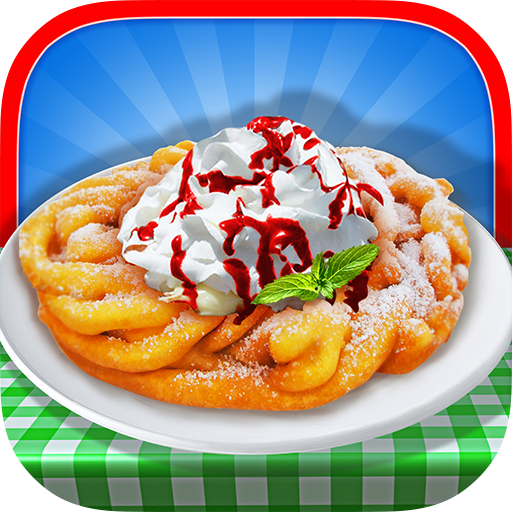 Funnel Cake Maker! Food Game 休閒 App LOGO-APP開箱王