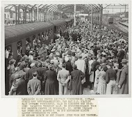 Vertrek van Rotterdamse kinderen naar de 'Ostmark'