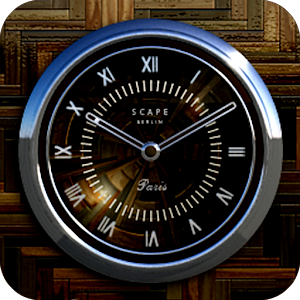 PARIS Designer Clock Widget logo