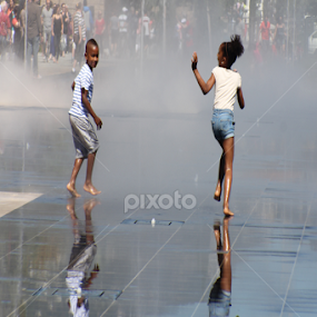 playing around the park by Adzaniar D. F. Yusrif - Babies & Children Children Candids