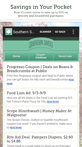 【免費購物App】Southern Savers-APP點子