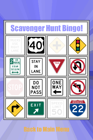 【免費休閒App】Scavenger Hunt Bingo!-APP點子