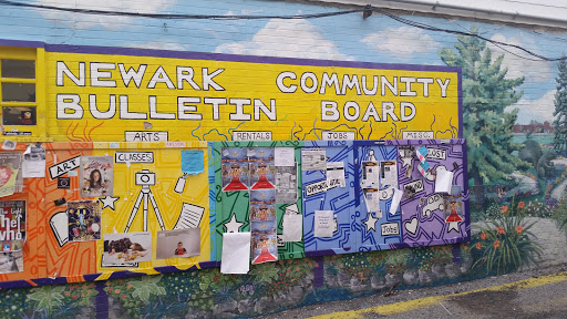 Newark Community Bulletin Board Mural 