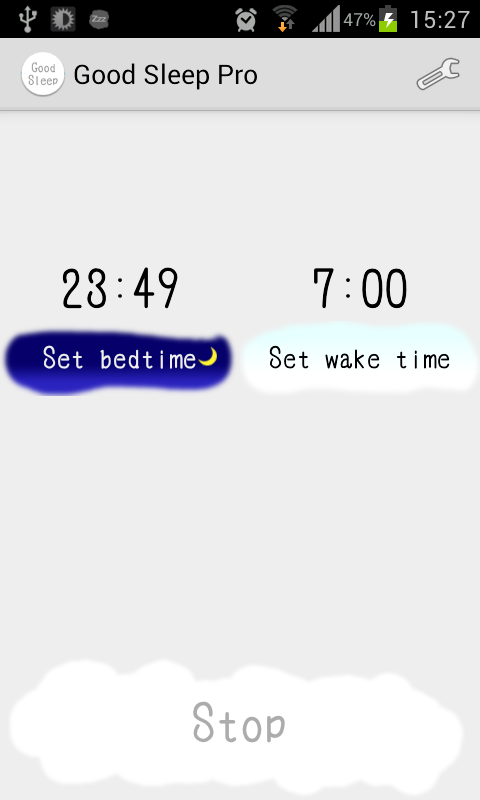 Android application Good Sleep Pro(Bluelight cut) screenshort